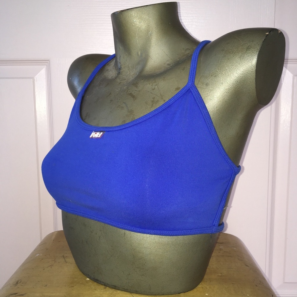 NWT Fit One Supportive Sports Bra Royal Blue